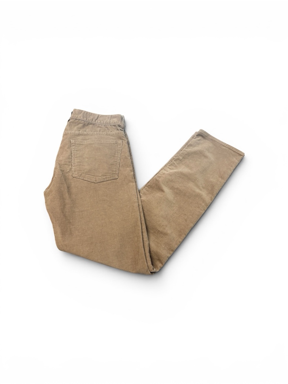 J.Crew 484 Slim Fit Corduroy Pants Men's 30x32 Brown Tan 5-Pocket Cords